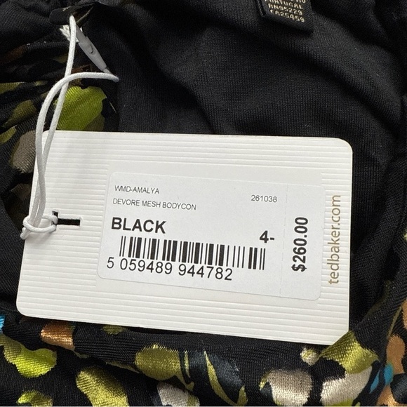 Ted Baker Devore Mesh Amalya Body Con Dress‎ - Picture 14 of 14